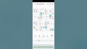 05 APRIL 2021 - SUDOKU DAILY CHALLENGE