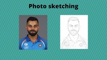 Photo Sketching using OpenCv || Python ||