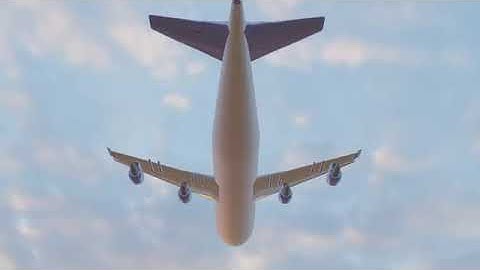 Airplane _ vfx _ 3D Blender Animation Video