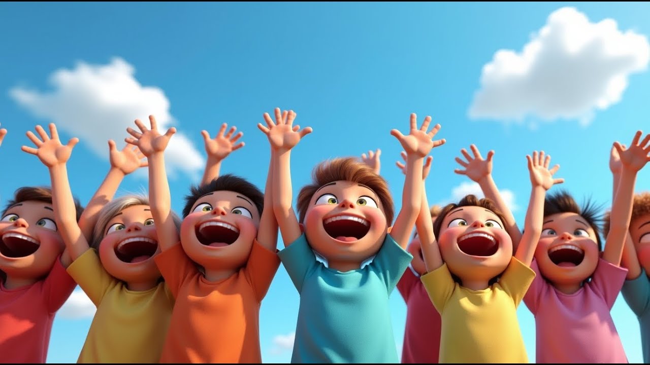 Hop Like a Bunny, Jump Like a Frog | Action Nursery Rhyme for Kids ...