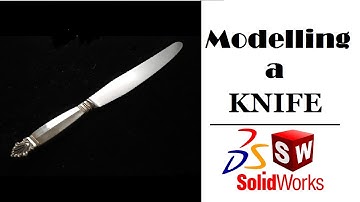 How to Make a Knife and Render it in Solidworks 2021 | Solidworks Tutorial 2021
