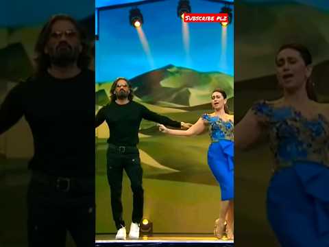 Karishma Kapoor with Sunil Shetty so cute 😘dance performance shorts video 🥰 #shorts #virelshorts 🥀