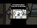 YouTubers when they hit 10 mil subs