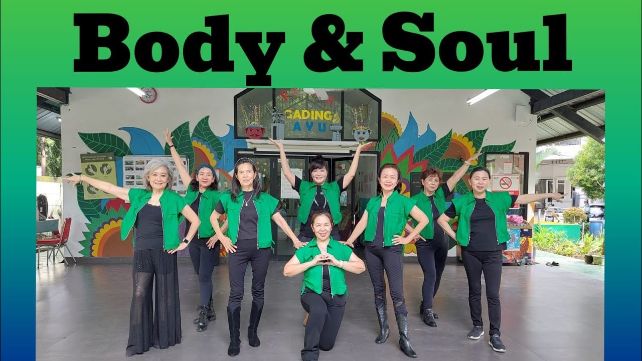 Body And Soul ~ Line Dance || FriendShip         By : Clover LD@Mitra Bubu