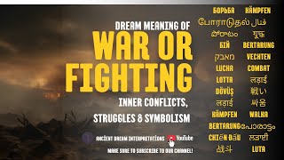 Dream Meaning Of War Or Fighting Inner Conflicts, Struggles & Symbolism