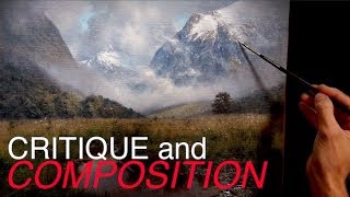 How to create a great COMPOSITION! - Enhancing your painting / Student Critique