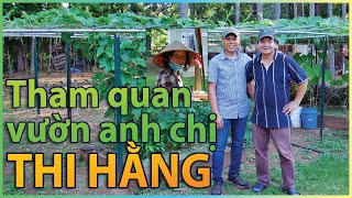 Tham quan và học hỏi kinh nghiệm làm vườn của anh chị Thi Hằng.