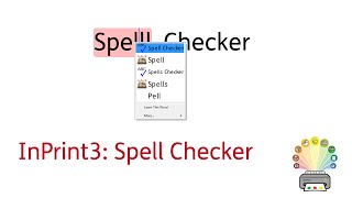 InPrint 3 Tutorial - The Spell Checker