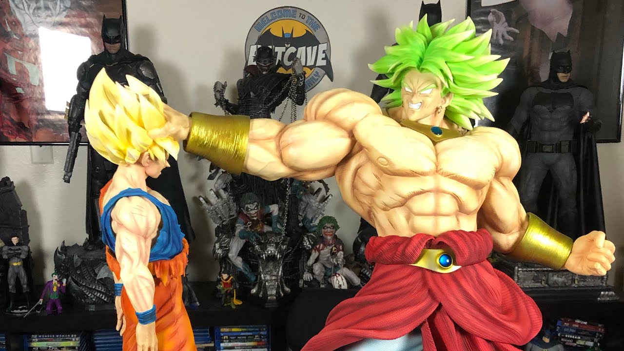 Broly - Legendary Super Saiyan HQS+ by TSUME (with Goku) Unboxing & Review
