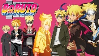 Naruto Characters Evolution - The Evolution of Boruto Uzumaki