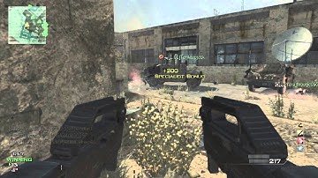 Call Of Duty: Modern Warfare 3 - MOAB w/38 gun streak!