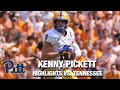 Pitt's Kenny Pickett Leads The Charge Versus Tennessee