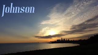 Welcome to Cleveland Ohio.     Cleveland Sunrise