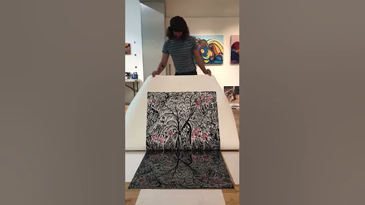 John Abell reveals woodcut print 2019