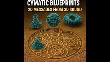 Crop Circles Are Cymatic Blueprints: 2D Messages from 3D Sound