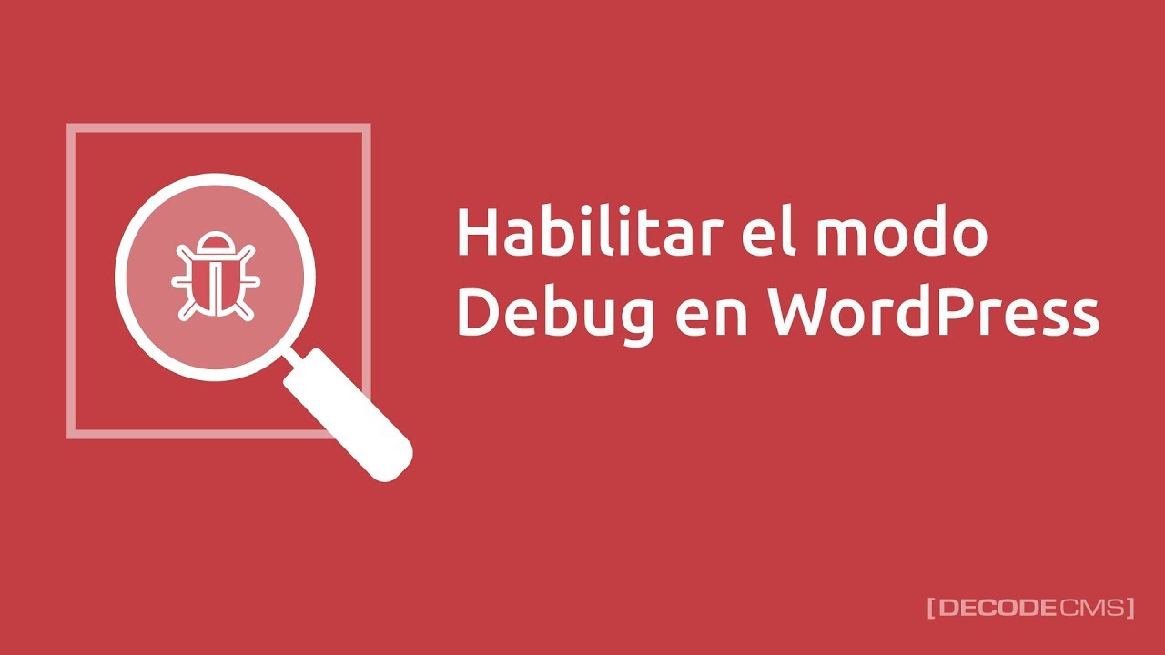 Cómo activar el modo debug en WordPress - Webempresa