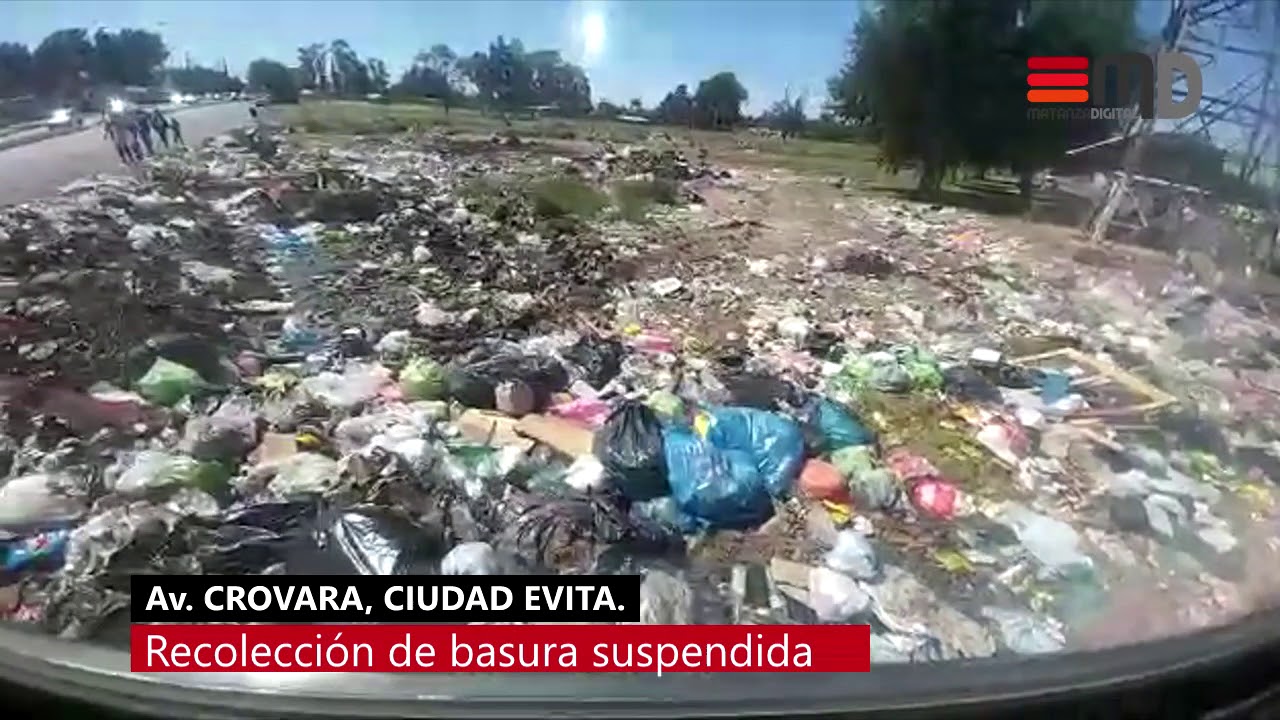 Calles repletas de basura en La Matanza por un conflicto en la CEAMSE ...
