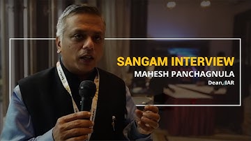 IIT Madras | Sangam 2019 | Interview with prof. Mahesh Panchagnula