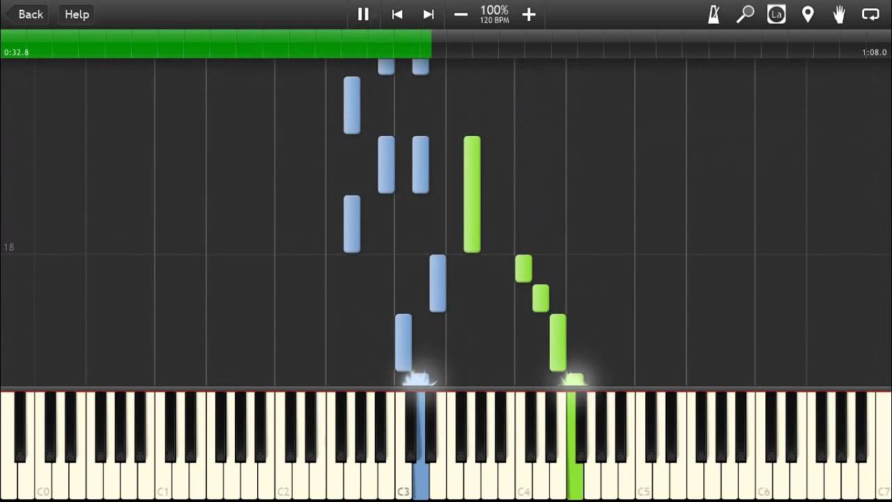 Lullaby Carry On My Wayward Son Supernatural Piano Tutorial Synthesia By Pianomoderno15 Youtube