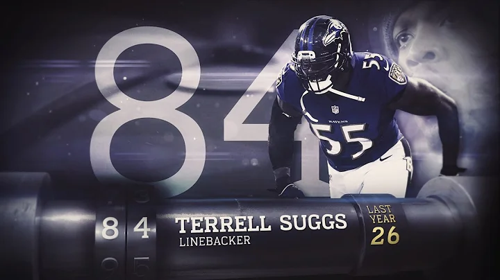 #84 Terrell Suggs (LB, Ravens) | Top 100 Players o...