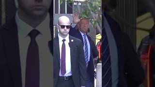 Trump Arrives at Court for Day 2 of Hush Money Trial