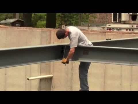 Video: Metalbjælke i konstruktion