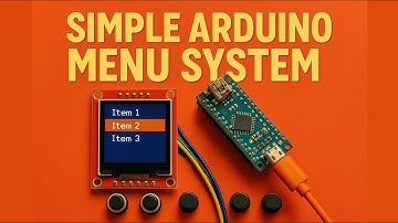 Arduino Menu Design: ST7789 Screen and Simple Button Control