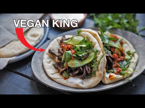 Easy Portobello Shawarma (VEGAN!)