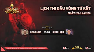 GIẢI ĐẤU AOE THE COMMUNITY PRO LEAGUE MÙA 3 I VÒNG TỨ KẾT