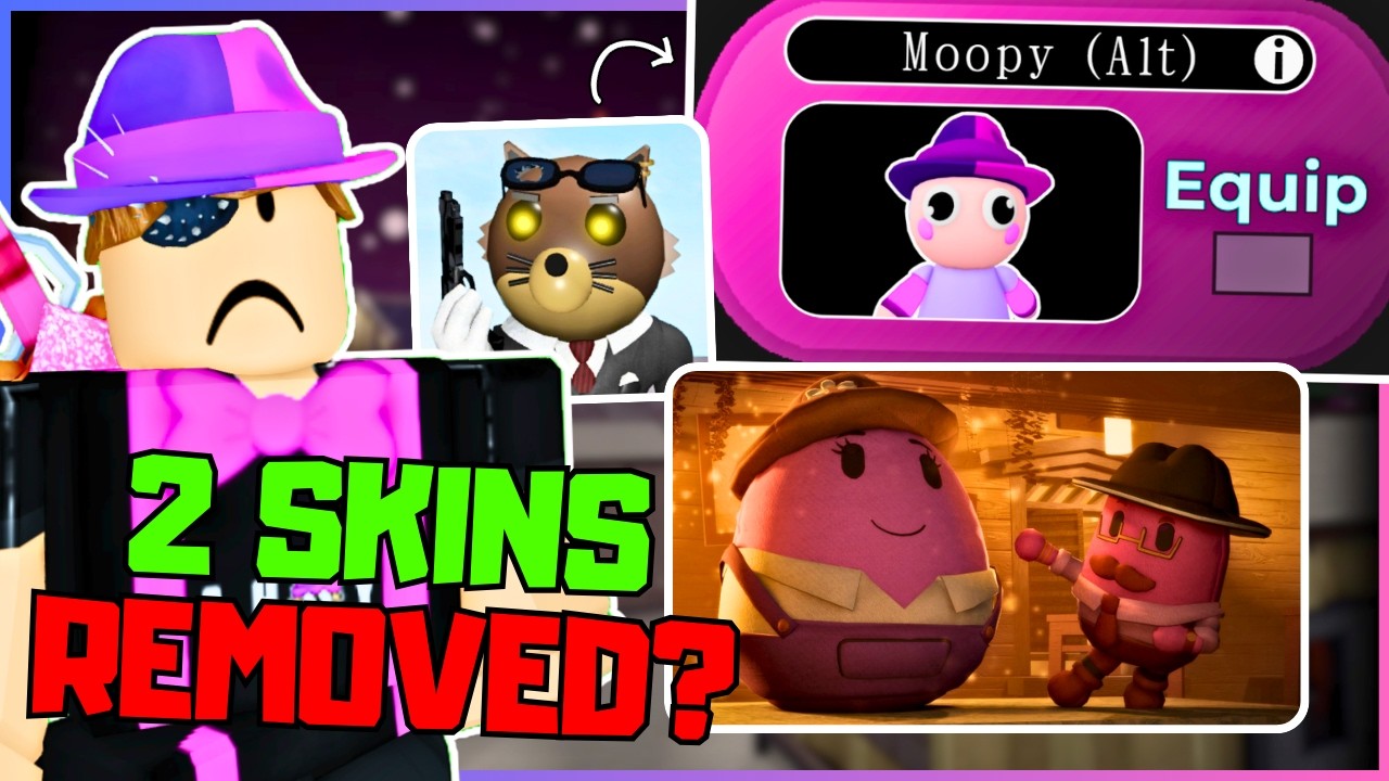 2 СЕКРЕТНЫХ СКИНА PIGGY УЖЕ НЕТ... + ВЫШЛО НОВОЕ ОБНОВЛЕНИЕ PIGGY + НОВОСТИ О СЛЕДУЮЩЕМ ОБНОВЛЕНИ...