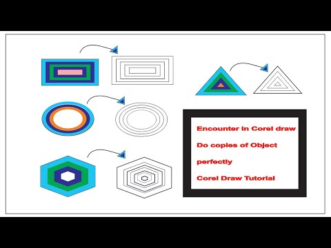 Corel Draw Design. How to use Counter tool in Corel Draw. Corel Draw Tutorial I Graphic Designing