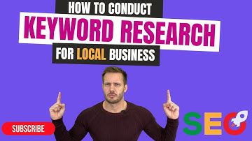 How to conduct Google Keyword Research for Local Business