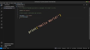 Exercício 01 - Estrutura Sequencial Python Brasil