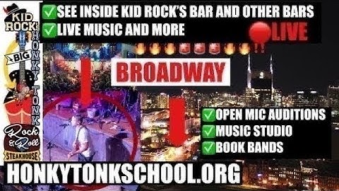 NASHVILLE TN LIVE   BROADWAY IRL STREAM