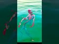 Gta v  spiderman saving iron girlfriend shorts