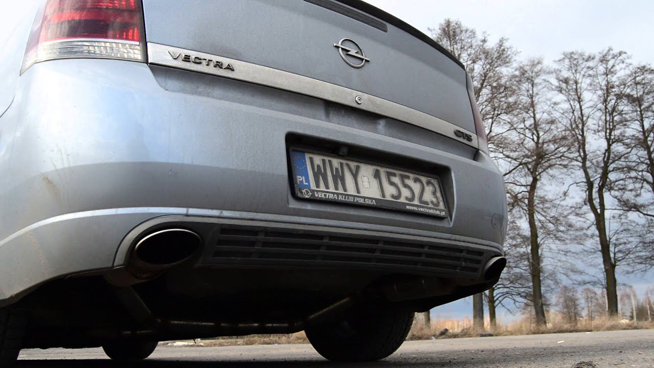 Opel Vectra C Gts 19 Cdti Wydech 25 Cala 25 Inch Exhaust Sound