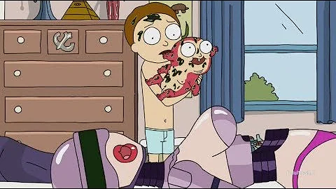 Rick and Morty - Morty and his Sex Robot [HD]