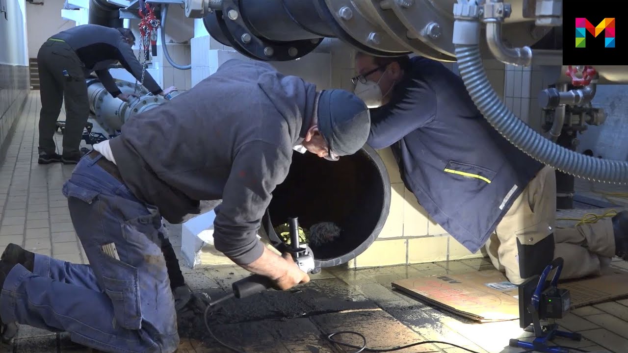 Neue statische Mischer für unser Wasserwerk Petersaue