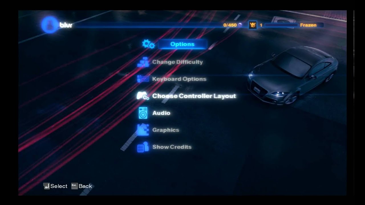 Blur Menu - YouTube