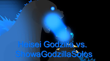 Heisei Godzilla vs. @ShowaKingofSwag || Stick Nodes Pro Animation