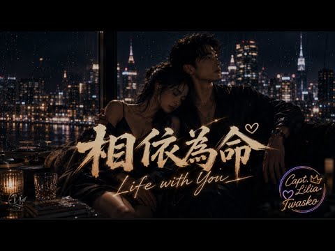 相依為命｜KTV 動態字幕｜全新 R&B Cover｜AI Voice Cover by Capt. Lilia Iwasko｜原唱：陳小春