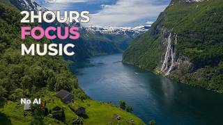 🎹 Calm Instrumental Music for Study & Deep Work | 2 Hour Piano Playlist (No AI)