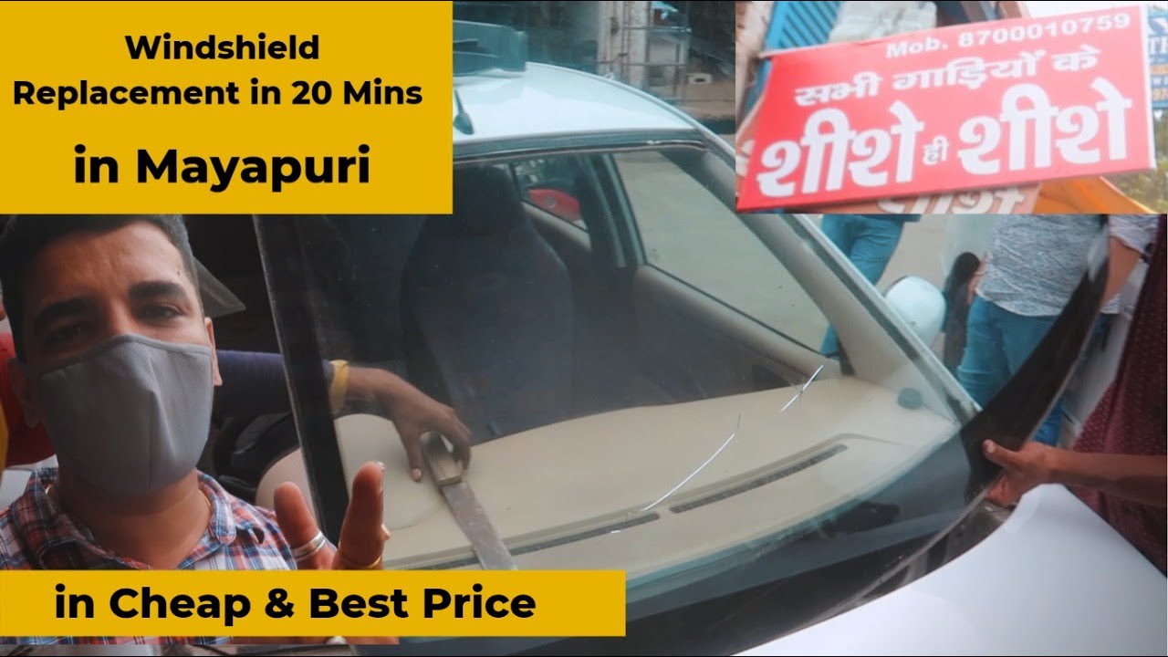 Hyundai i10 Windshield Replacement in 20 Minutes in Mayapuri 🔥 VBO