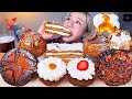 성수 테니🌼 퀸아망 슈 밀푀유 디저트 먹방 Dessert Mukbang | Kouign-Amann | クイニーアマン