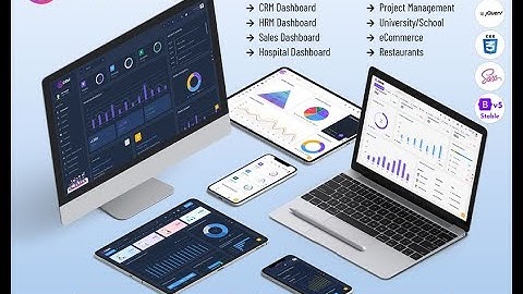 CRMi – Powerful Bootstrap Admin Web App With Dashboard Template