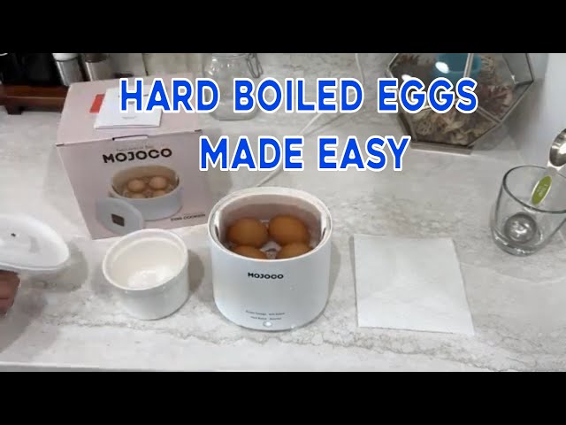  Mojoco Rapid Egg Cooker - Mini Egg Cooker for Steamed