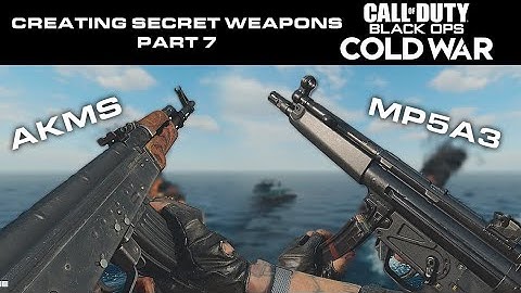 Black Ops Cold War - Creating Secret Weapons Part 7