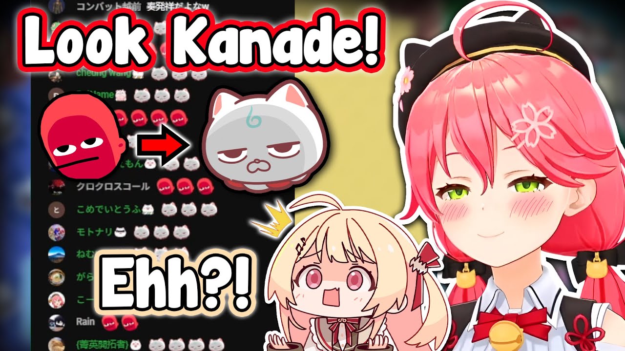 Miko Told Kanade about Using Her Famously Known Emote as an Inspiration 【Hololive / Eng Sub】