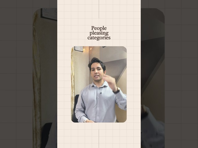 Identify People Pleasing Behaviour | Dr Tarun Malik