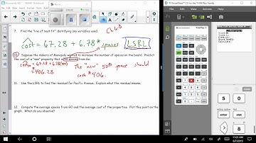 Predicting using LSRL in context - Made Easy